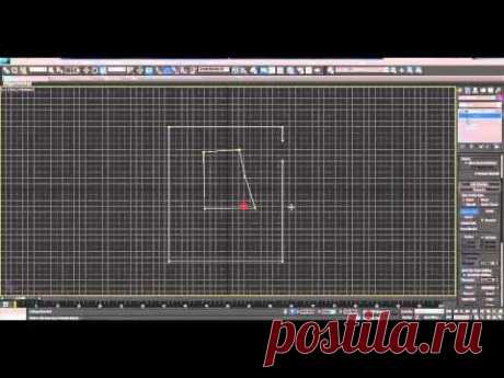 Edit spline  Урок 3D Max - Бесплатный курс Быстрый старт в 3Ds Max (день #4)