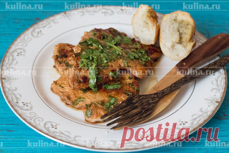 Стейк из индейки в сковороде – рецепт приготовления с фото от Kulina.Ru