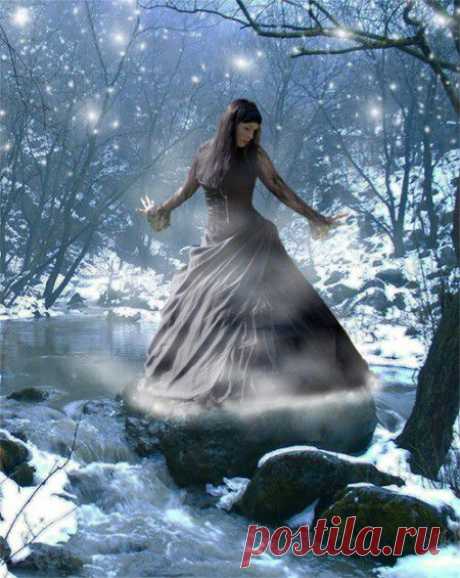 Красивая вьюга- миров пробужденье!