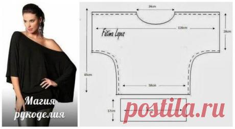 10 простых, но эффектных туник с выкройками, которые можно сшить за пару часов... Незаменимая вещица в гардеробе любой женщины! - МирТесен
