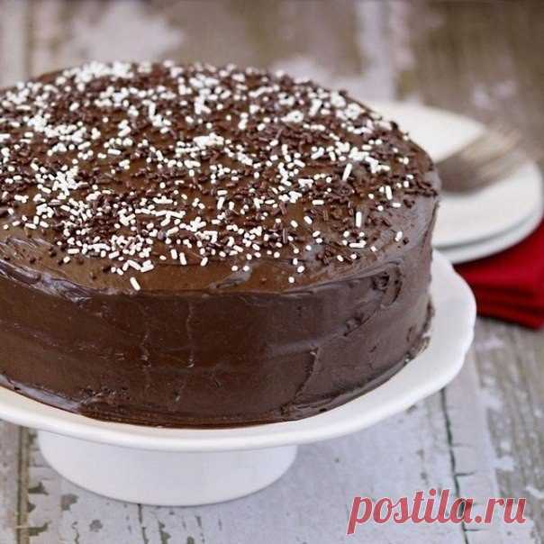 Шоколадный торт «le chocolat» с французским акцентом, нежный и невероятно вкусный!