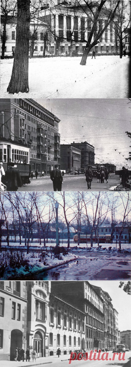 Вперёд в прошлое:  ретро фотографии Москвы в разные годы