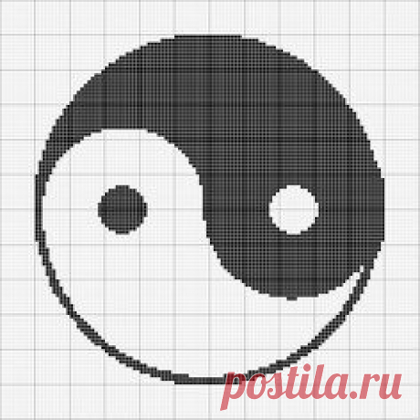 Patterns that can be transferred to crochet and cross stitch | San Valentín Pixel art | Yin Yang, Heart and Charts