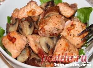 Рыбное жаркое с грибами | Харч.ру - рецепты для любителей вкусно поесть