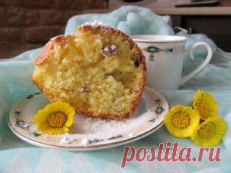 Нежный кефирный кекс