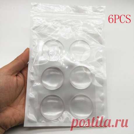 1/6 шт., наклейки на стену, дверная ручка, бампер, защитная заглушка, Нескользящие наклейки, самоклеящийся круглый бампер, дверной ограничитель, глушитель | Дом и сад | АлиЭкспресс