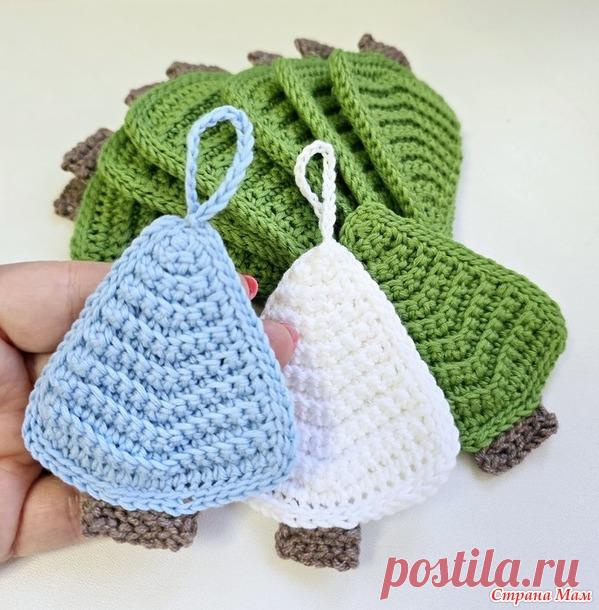 Домовенок - 3. Декабрь. Ёлочки крючком - Школа рукоделия - Страна Мам