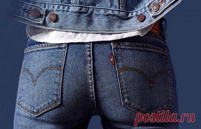 Истинная причина, почему классические джинсы всегда синего цвета . Милая Я