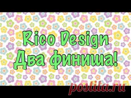 Готовые вышивки. Два весенних баннера от Rico Design и покупки.