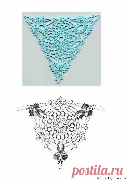 И еще ажуры и узоры крючком..