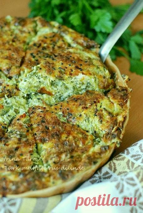 Кухня турецких тетушек / Türk mutfağı rus dilinde : Запеканка из кабачков и сыра / Fırında Kabak Mücveri