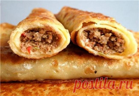 Начинка для блинов из фарша / Простые рецепты