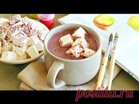 Маршмеллоу для какао, пошаговый рецепт с фото