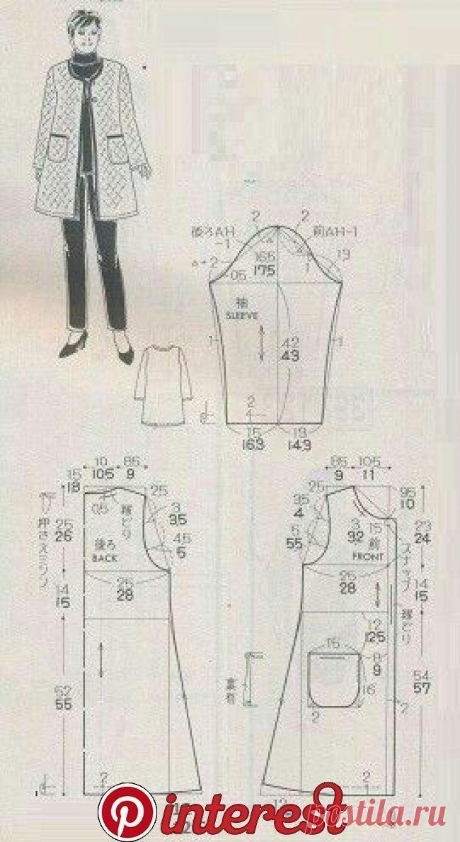 Long Kimono Sewing Coat, Sewing Clothes, Sewing Dresses, Diy Clothes 0FC