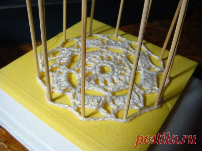 Гениально: приспособление для выравнивания и отпаривания мотивов. МК