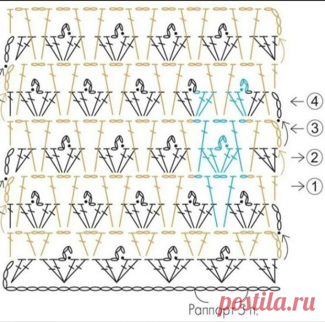 12 узоров, которые пригодятся для вязания летних изделий. Незамыленные ажурные узоры крючком со схемами. | Вяжем вместе с Людмилой | Дзен