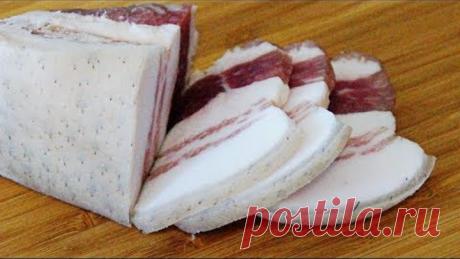 Сало тает во рту. Как солить сало в рассоле.