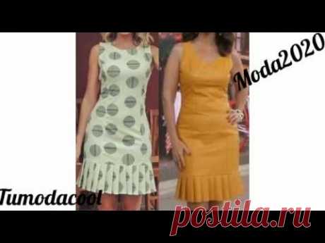 💎VESTIDOS BONITOS Y SENCILLOS de Moda Mujer 2020/Vestidos hermosos tendencia 2020💎