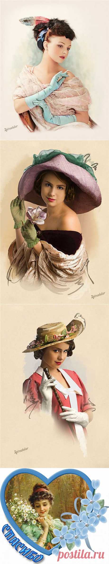 ДЕВУШКИ-РЕТРО.