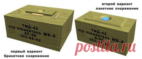 Противотанковая мина ТМД-42 — Энциклопедия оружия
