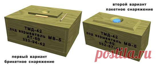 Противотанковая мина ТМД-42 — Энциклопедия оружия