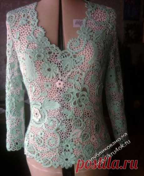 Вязание ирландское кружево крючком. 40 разных схем вязания ирландского кружева. - страница 3