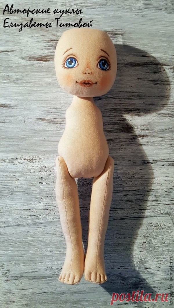 МК: шьем текстильную куклу | all Dolls
