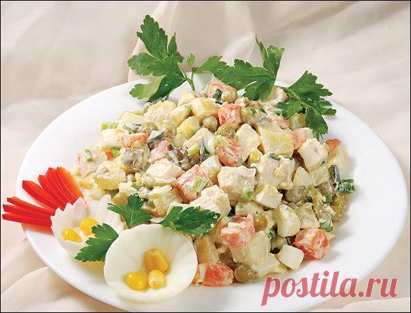 САЛАТ "ОЛИВЬЕ"  ПОЛЕЗНЫЕ СОВЕТЫ ПО ПРИГОТОВЛЕНИЮ