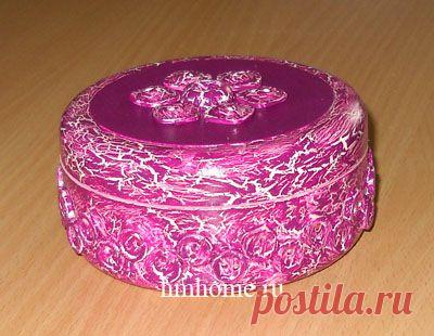 Шкатулка с кракелюром своими руками. Мастер-класс