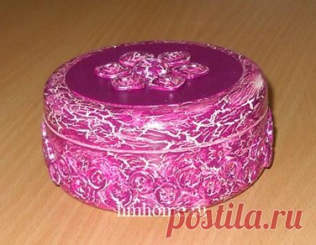 Шкатулка с кракелюром своими руками. Мастер-класс