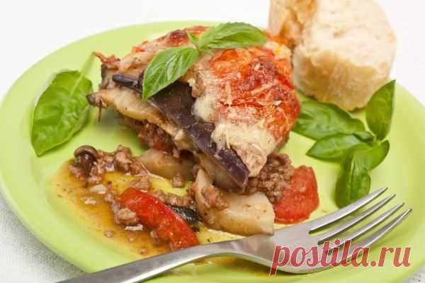 Мусака в микроволновой печи