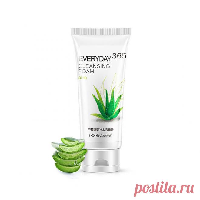Пенка для умывания с экстрактом алоэ Everyday 365 за 359₽ - только посмотри! Пенка для умывания лица с алоэ ☛ для нежной и мягкой кожи лица каждый день. Беспроцентная рассрочка, бесплатная доставка, скидки до 25%