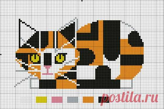 ���� #5 - Calico Cat - altaelena
