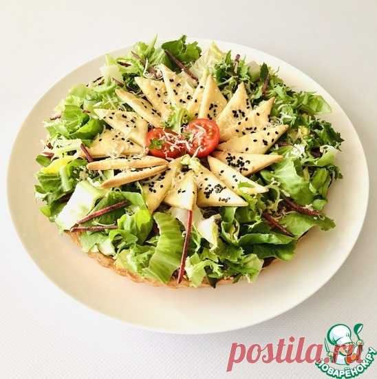 Киш с вялеными томатами Кулинарный рецепт