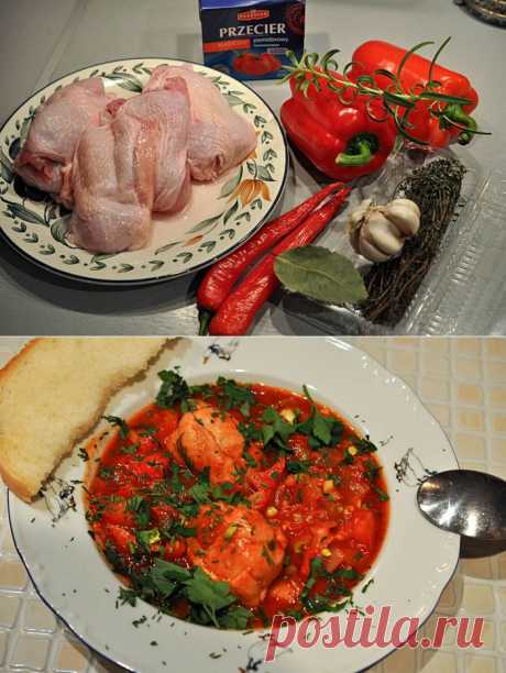 Курица чилиндрон от Тона » Авторские рецепты