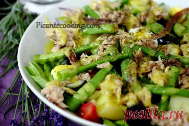 Мій салат Нісуаз (Salade Niçoise) | Picantecooking