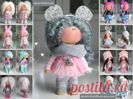 Love Gift Christmas Doll Handmade Tilda Cloth Doll Winter | Etsy Hello, dear visitors!  This is handmade soft doll created by Master Lyuba (Tula, Russia). Doll is READY for shipment. Order processing time is 1-2 days. All dolls on the photo are made by master Lyuba. You can find them in our shop using masters name: