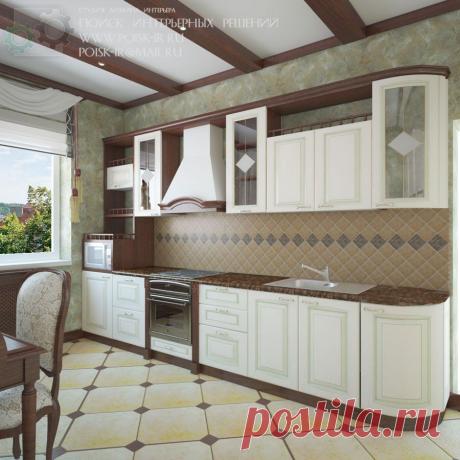 Дизайн интерьера кухни, фото и примеры- Портфолио дизайнера - Поиск интерьерных решений