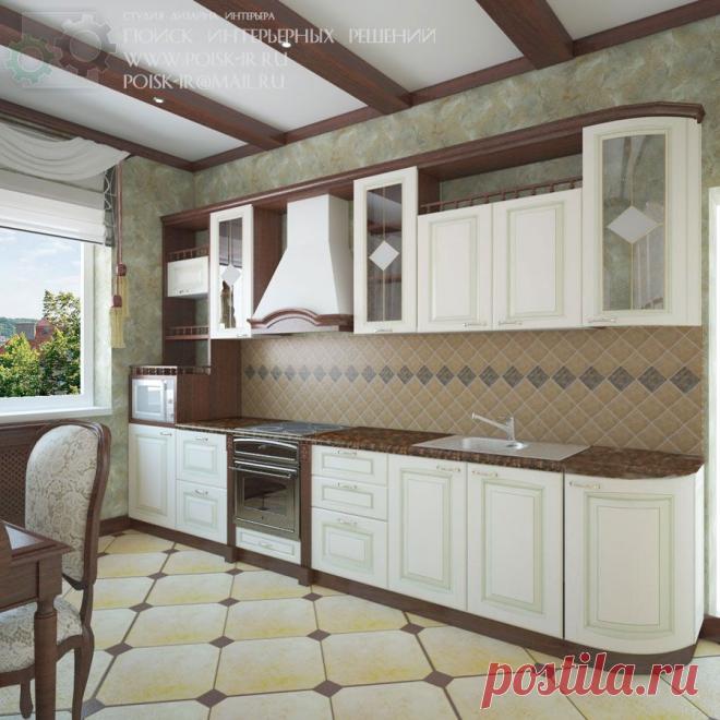 Дизайн интерьера кухни, фото и примеры- Портфолио дизайнера - Поиск интерьерных решений