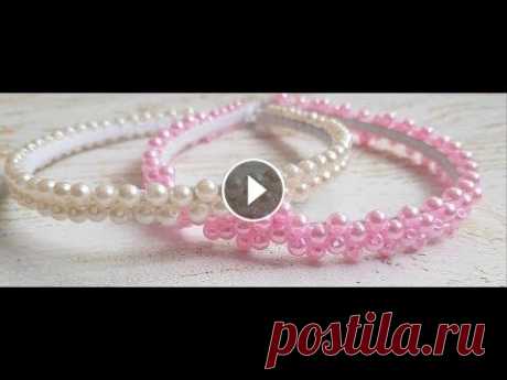Ободок с бусинами своими руками DIY Mellas #mellas #ободоксбусинами Всем привет! В новом видео делаем трендовый аксессуар для волос с бусинами. Приятного просмотра!...
