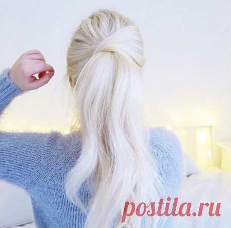 Необычный хвост / Прически / ВТОРАЯ УЛИЦА