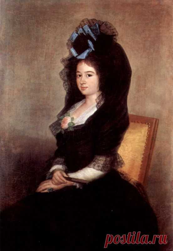 Франсиско де Гойя-и-Лусьентес (1746-1828) - Портрет Нарсисы Бараньяна де Гойкоечеа