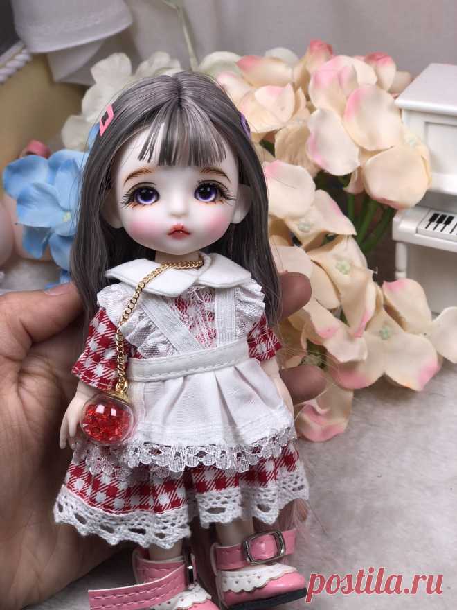 16 см милая кукла Blyth шарнирное тело модные куклы с Туфли под платье парик Макияж подарки для девочек | Игрушки и хобби | АлиЭкспресс