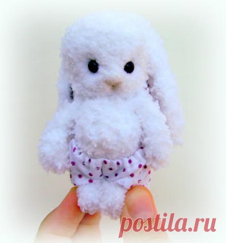 Tiana Vladi: Схема вязания "Зайка-малютка"