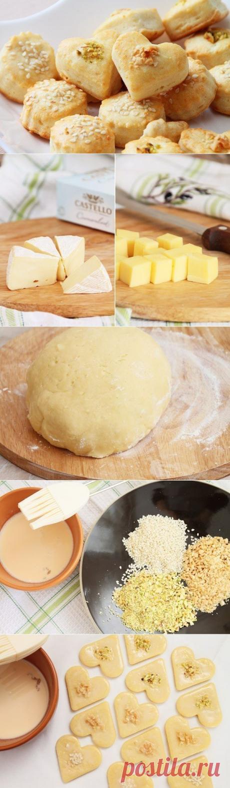 Как приготовить сырное печенье. - рецепт, ингридиенты и фотографии