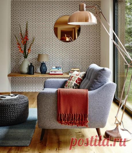 Грамотное комбинирование обоев