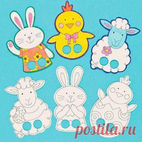 НОВЫЕ ШАБЛОНЫ ПАЛЬЧИКОВЫХ ИГРУШЕК-РАСКРАСОК