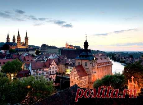 Средневековая жемчужина Баварии: сказочный и импозантный Бамберг