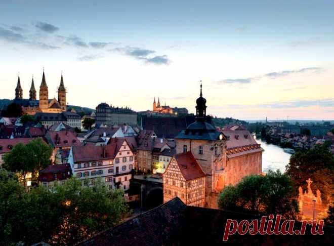 Средневековая жемчужина Баварии: сказочный и импозантный Бамберг