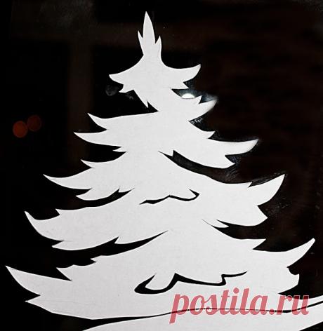 Новогодние киригами_3_воплощенные идеи